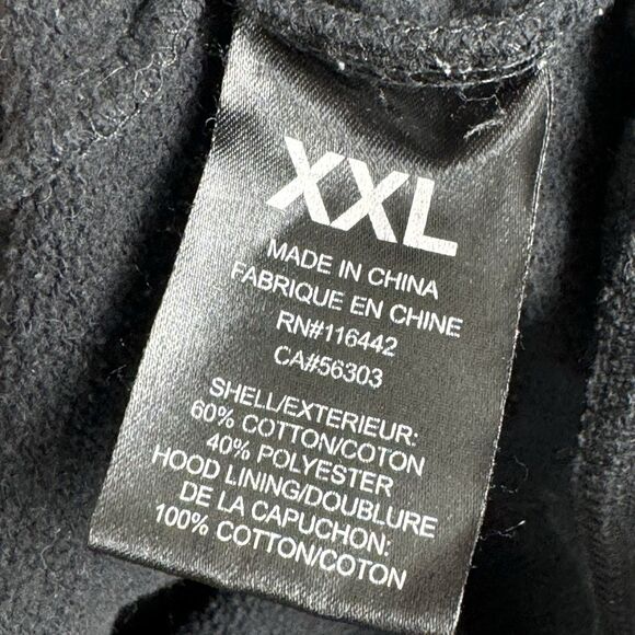 Lurking Class Pullover Hoodie Mens XXL Black Skull Spider Ying Yang Embroidered - Picture 6 of 7